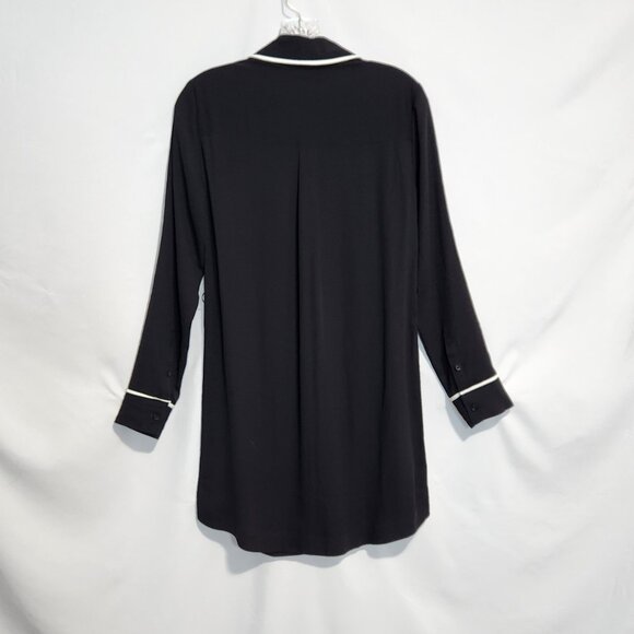Express Black Shirt Dress with Sash Size XS - Picture 4 of 14